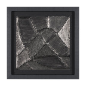Spelter by Studio M a handmade Original Framed 3D Textured Artwork under Glass by Mercana at Eve Furniture