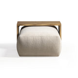 Spencer Performance Basketweave Ottoman with Bridge Table by TOV Furniture at Eve Furniture
