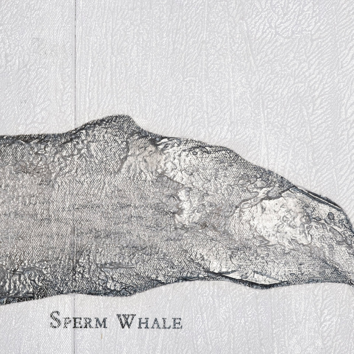 Sperm Whale by Mercana Studio a Hand Embellished Textured Canvas by Mercana at Eve Furniture