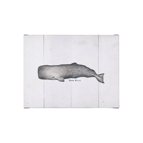 Sperm Whale by Mercana Studio a Hand Embellished Textured Canvas by Mercana at Eve Furniture