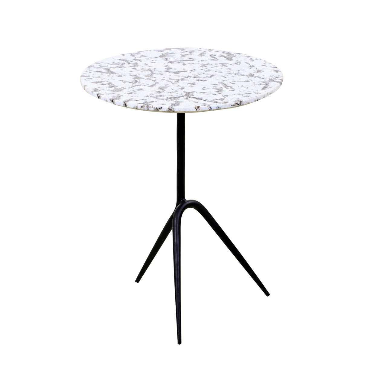 Sperre 18" Accent Table with Alaska White Marble by Home Trends & Design at Eve Furniture