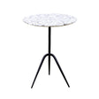 Sperre 18" Accent Table with Alaska White Marble by Home Trends & Design at Eve Furniture