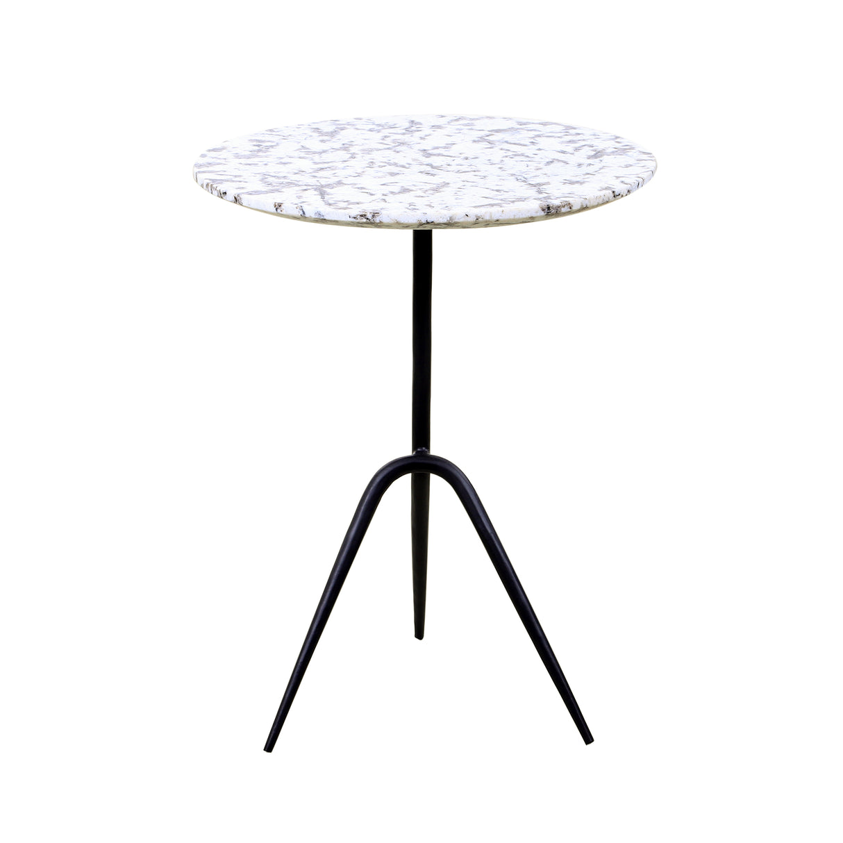 Sperre 18" Accent Table with Alaska White Marble by Home Trends & Design at Eve Furniture