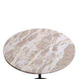 Sperre 18" Accent Table with Capri Beige Marble by Home Trends & Design at Eve Furniture