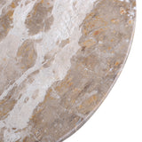 Sperre 18" Accent Table with Capri Beige Marble by Home Trends & Design at Eve Furniture