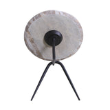 Sperre 18" Accent Table with Capri Beige Marble by Home Trends & Design at Eve Furniture