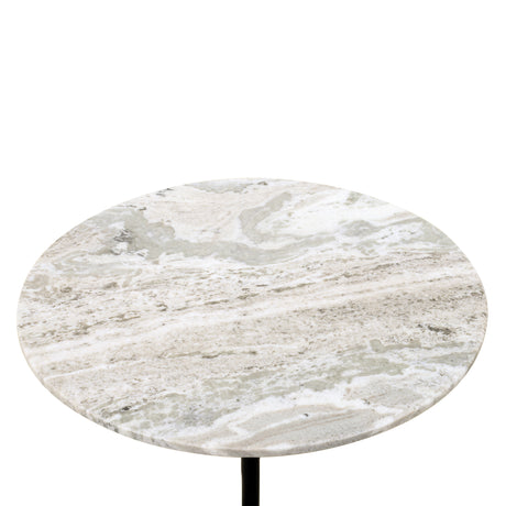 Sperre 18" Accent Table with Fancy Brown Marble by Home Trends & Design at Eve Furniture