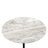 Sperre 18" Accent Table with Fancy Brown Marble by Home Trends & Design at Eve Furniture