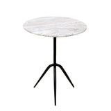 Sperre 18" Accent Table with Fancy Brown Marble by Home Trends & Design at Eve Furniture