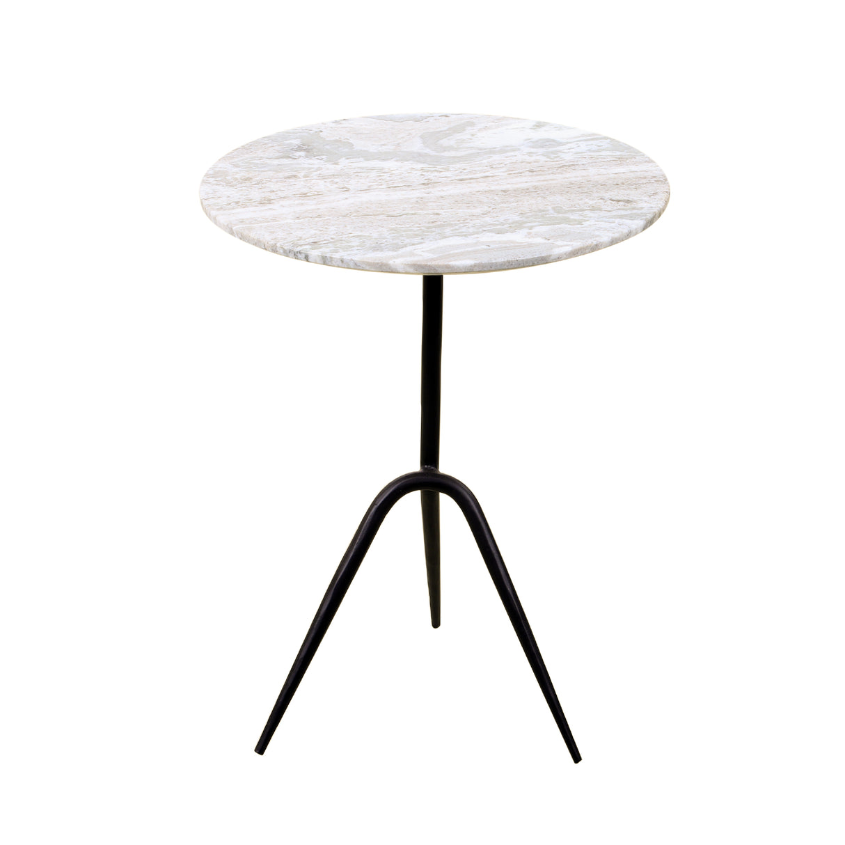 Sperre 18" Accent Table with Fancy Brown Marble by Home Trends & Design at Eve Furniture