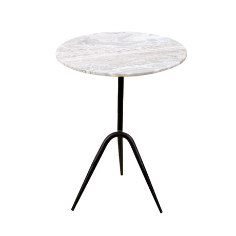 Sperre 18" Accent Table with Fancy Brown Marble by Home Trends & Design at Eve Furniture