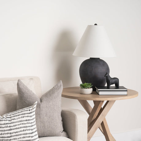 Sphynx II Black Cast Aluminum Horse Shaped Object by Mercana at Eve Furniture