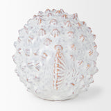 Spike II (Large) 10L x 6W Off-White Ceramic Puffer Fish by Mercana at Eve Furniture