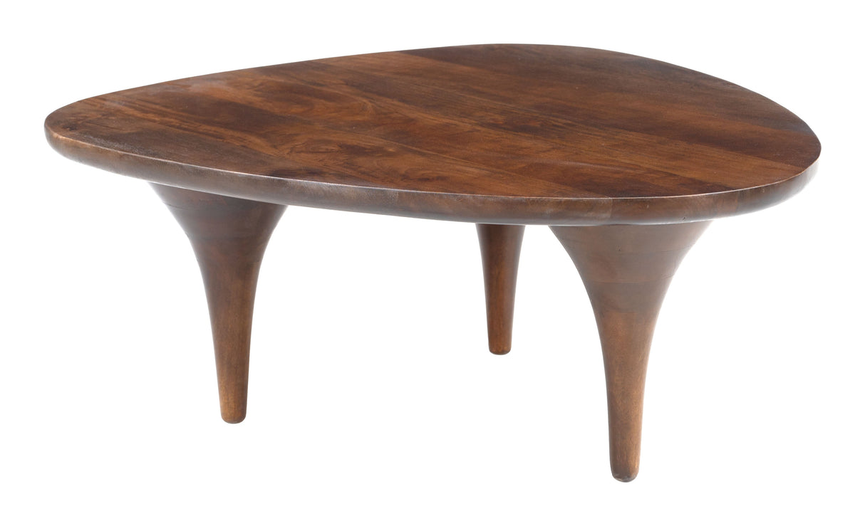 Spiker Walnut Coffee Table by Zuomod at Eve Furniture