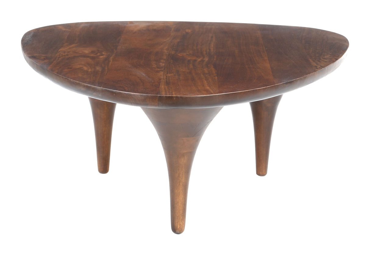 Spiker Walnut Coffee Table by Zuomod at Eve Furniture