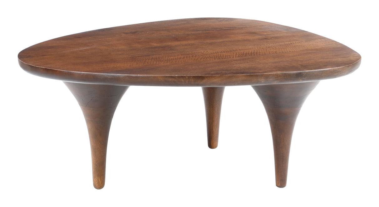Spiker Walnut Coffee Table by Zuomod at Eve Furniture