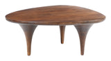 Spiker Walnut Coffee Table by Zuomod at Eve Furniture