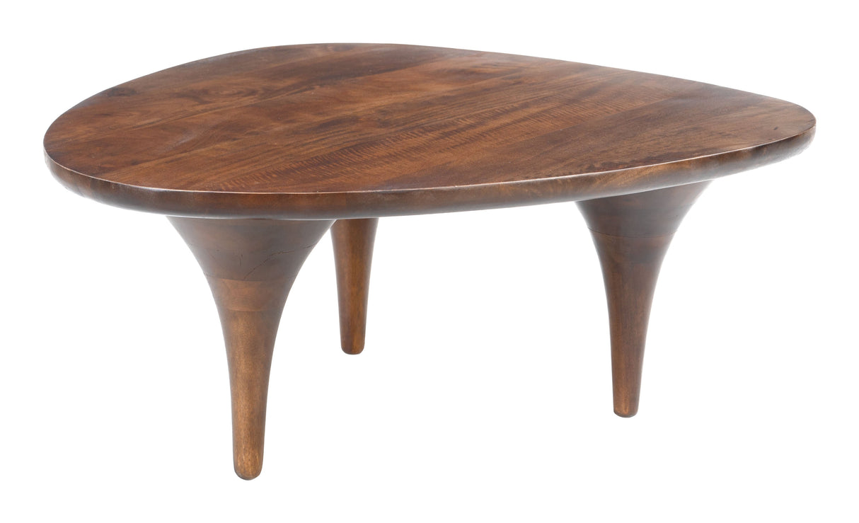Spiker Walnut Coffee Table by Zuomod at Eve Furniture