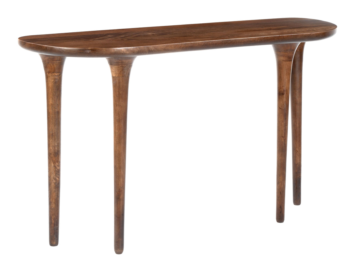 Spiker Walnut Console Table by Zuomod at Eve Furniture