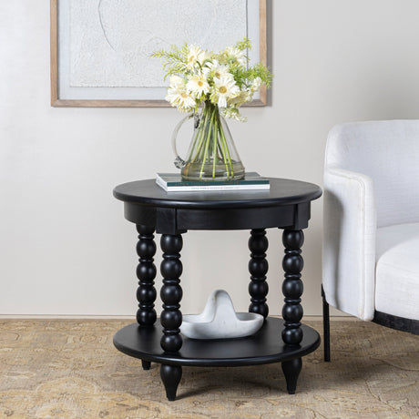 Spindle End Table by Co.House Designs at Eve Furniture