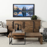 Spirit Island by Gary Blatter a Hand Embelished Textured Framed Photo Art Print by Mercana at Eve Furniture