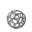 Spiro 6L x 6W Off-White Hollow Decorative Orb by Mercana at Eve Furniture