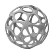 Spiro 7L x 7W Off-White Hollow Decorative Orb by Mercana at Eve Furniture