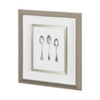 Spoons by Marie a Framed Art Print Matted under Glass by Mercana at Eve Furniture