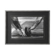 Sports Collection Football by Mercana Studio Hand Embellished Framed Art Print Matted under Glass by Mercana at Eve Furniture