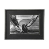 Sports Collection Football by Mercana Studio Hand Embellished Framed Art Print Matted under Glass by Mercana at Eve Furniture