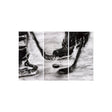 Sports Collection Hockey-S 3 Piece Triptych by Mercana Studio a Hand Embellished Textured Canvas by Mercana at Eve Furniture