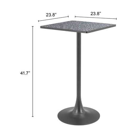 Spot Bar Table Black by Zuomod at Eve Furniture