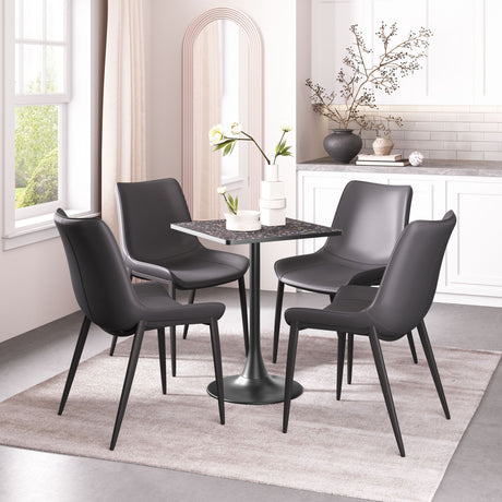 Spot Bistro Table Black by Zuomod at Eve Furniture