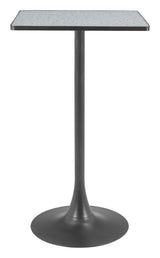 Spot Gray & Black Bar Table by Zuomod at Eve Furniture