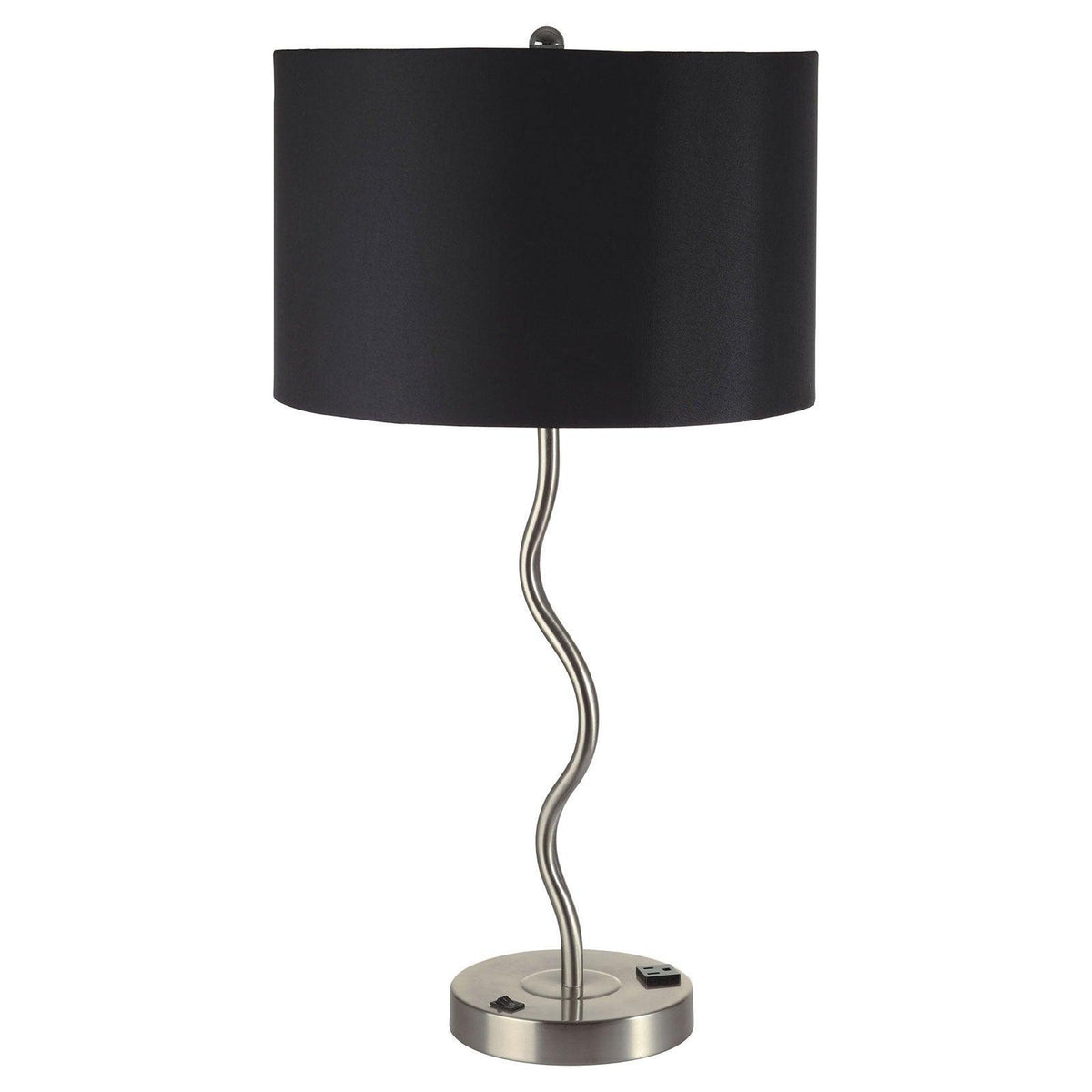Sprig Black Table Lamp, Set of 2 by Furniture of America at Eve Furniture