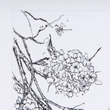 Spring Blooming IX by Mercana Studio a Hand Embellished Textured Framed Art Print Matted under Glass by Mercana at Eve Furniture