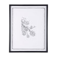 Spring Blooming IX by Mercana Studio a Hand Embellished Textured Framed Art Print Matted under Glass by Mercana at Eve Furniture