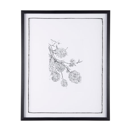 Spring Blooming IX by Mercana Studio a Hand Embellished Textured Framed Art Print Matted under Glass by Mercana at Eve Furniture