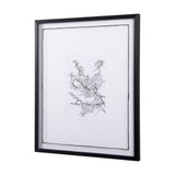Spring Blooming V by Mercana Studio a Hand Embellished Textured Framed Art Print Matted under Glass by Mercana at Eve Furniture