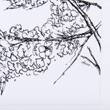 Spring Blooming V by Mercana Studio a Hand Embellished Textured Framed Art Print Matted under Glass by Mercana at Eve Furniture
