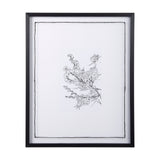Spring Blooming V by Mercana Studio a Hand Embellished Textured Framed Art Print Matted under Glass by Mercana at Eve Furniture