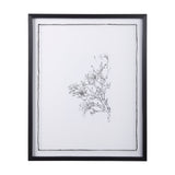 Spring Blooming VI by Mercana Studio a Hand Embellished Textured Framed Art Print Matted under Glass by Mercana at Eve Furniture