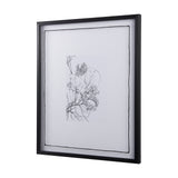 Spring Blooming VII by Mercana Studio Hand Embellished Textured Framed Art Print Matted under Glass by Mercana at Eve Furniture