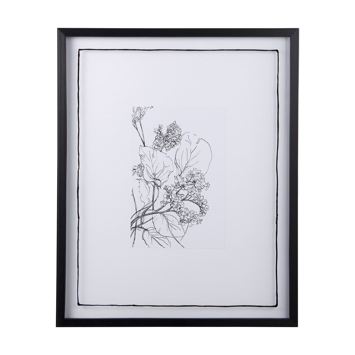 Spring Blooming VII by Mercana Studio Hand Embellished Textured Framed Art Print Matted under Glass by Mercana at Eve Furniture