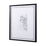 Spring Blooming VIII by Mercana Studio Hand Embellished Textured Framed Art Print Matted under Glass by Mercana at Eve Furniture