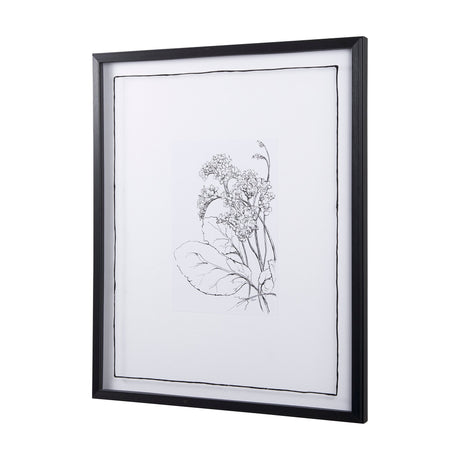 Spring Blooming VIII by Mercana Studio Hand Embellished Textured Framed Art Print Matted under Glass by Mercana at Eve Furniture