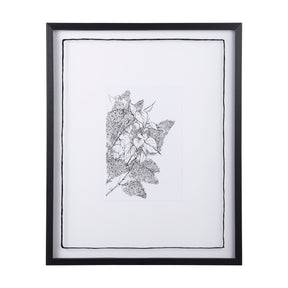 Spring Blooming XI by Mercana Studio a Hand Embellished Textured Framed Art Print Matted under Glass by Mercana at Eve Furniture