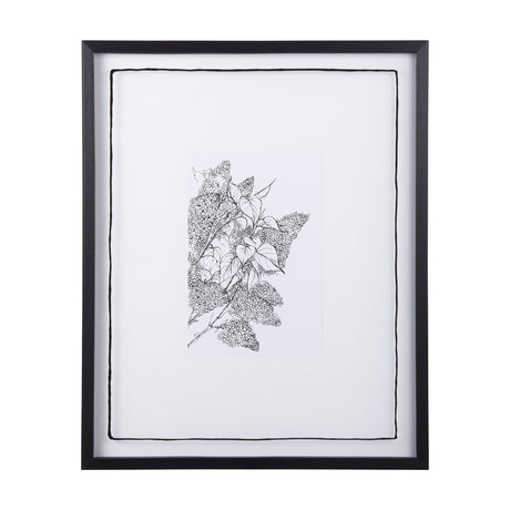 Spring Blooming XI by Mercana Studio a Hand Embellished Textured Framed Art Print Matted under Glass by Mercana at Eve Furniture