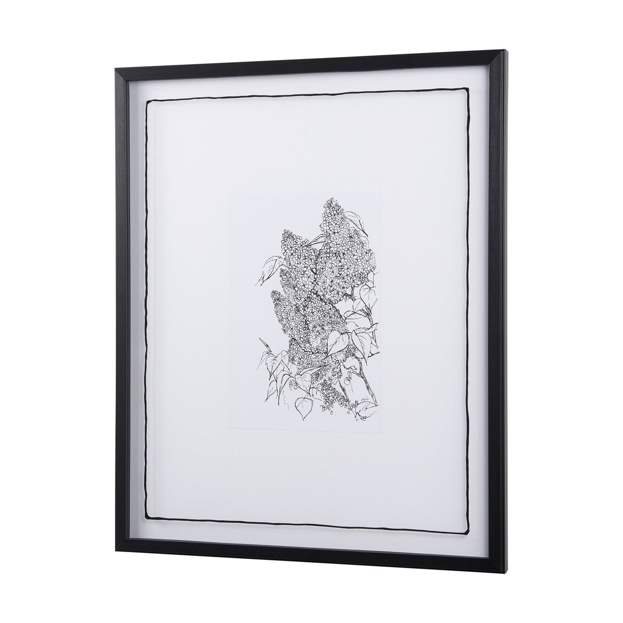 Spring Blooming XII by Mercana Studio Hand Embellished Textured Framed Art Print Matted under Glass by Mercana at Eve Furniture