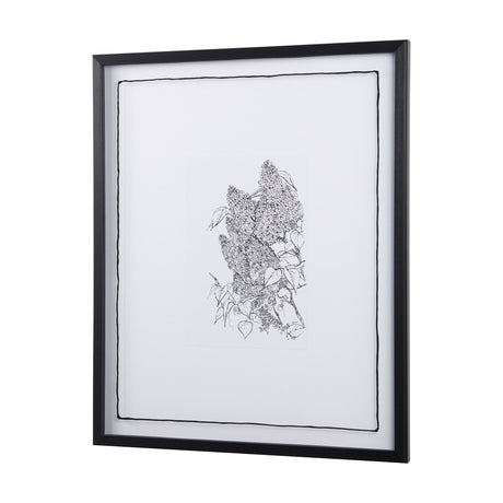 Spring Blooming XII by Mercana Studio Hand Embellished Textured Framed Art Print Matted under Glass by Mercana at Eve Furniture